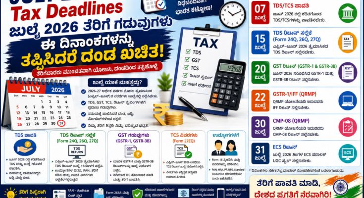 July 2026 tax deadlines