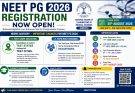 NEET PG 2026 Registration ನಗರ ಆಯ್ಕೆಗೆ ತೆರೆ – ಇನ್ನು ರಾಜ್ಯ ಆಯ್ಕೆ ಮಾತ್ರ; NBEMSನ ಹೊಸ ನಿಯಮದಿಂದ ಅಭ್ಯರ್ಥಿಗಳು ತಿಳಿಯಬೇಕಾದ ಎಲ್ಲ ಮಾಹಿತಿ